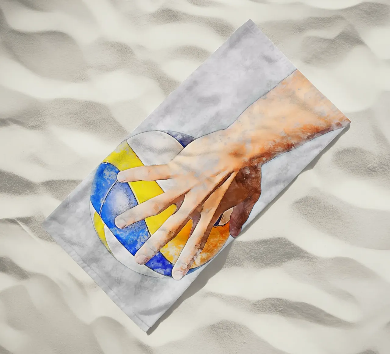 pallavolo telo mare da Mateo