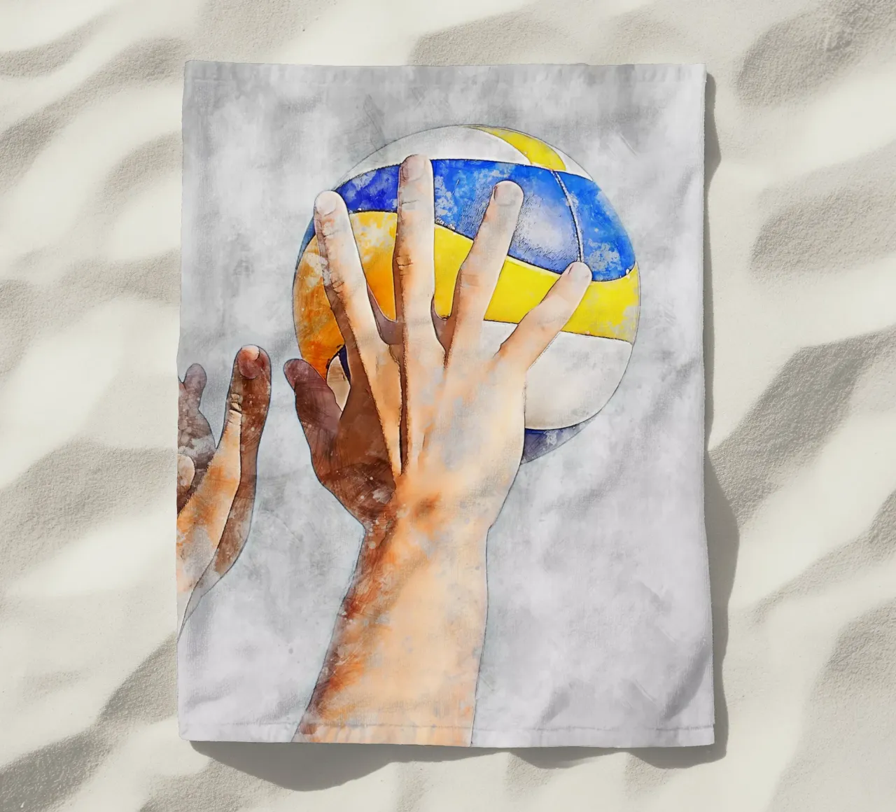 pallavolo telo mare da Mateo