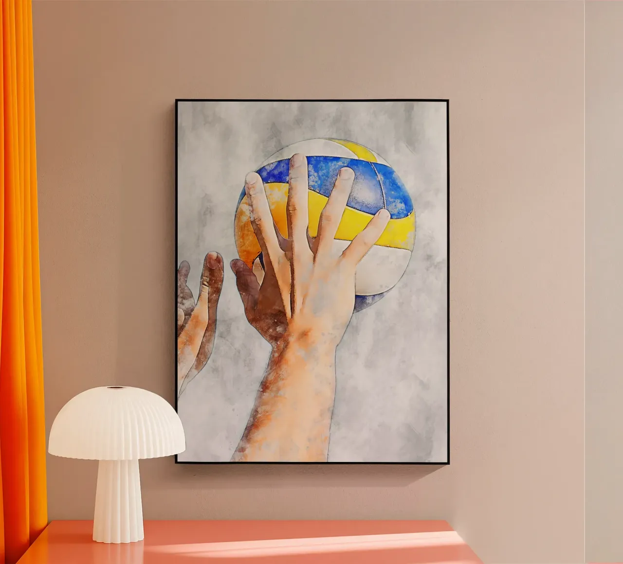 pallavolo plexiglass da Mateo