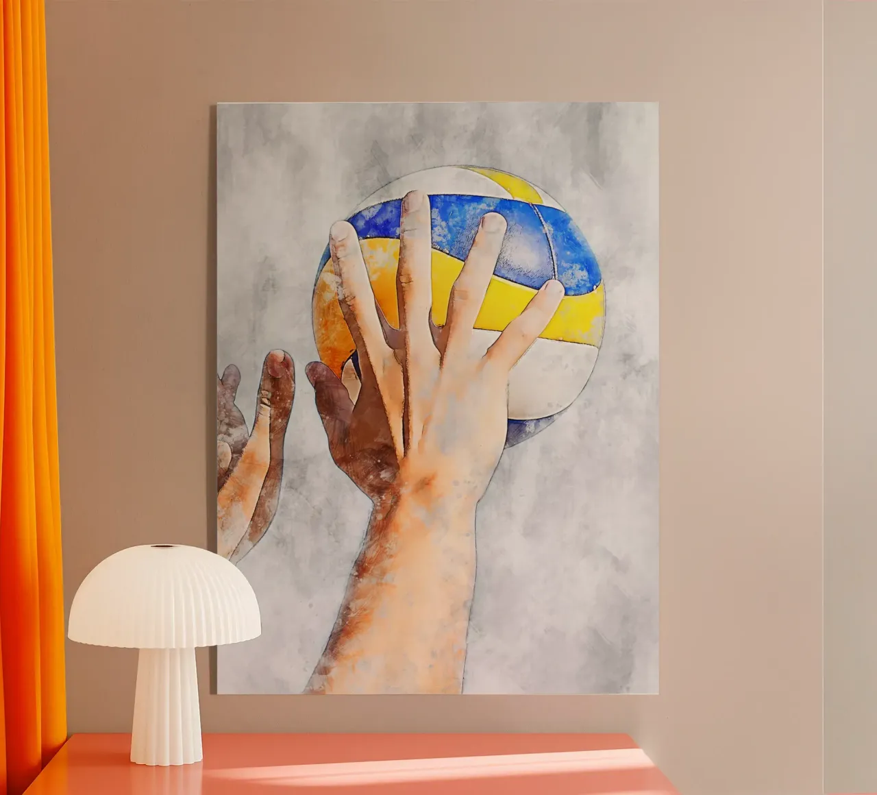 pallavolo plexiglass da Mateo