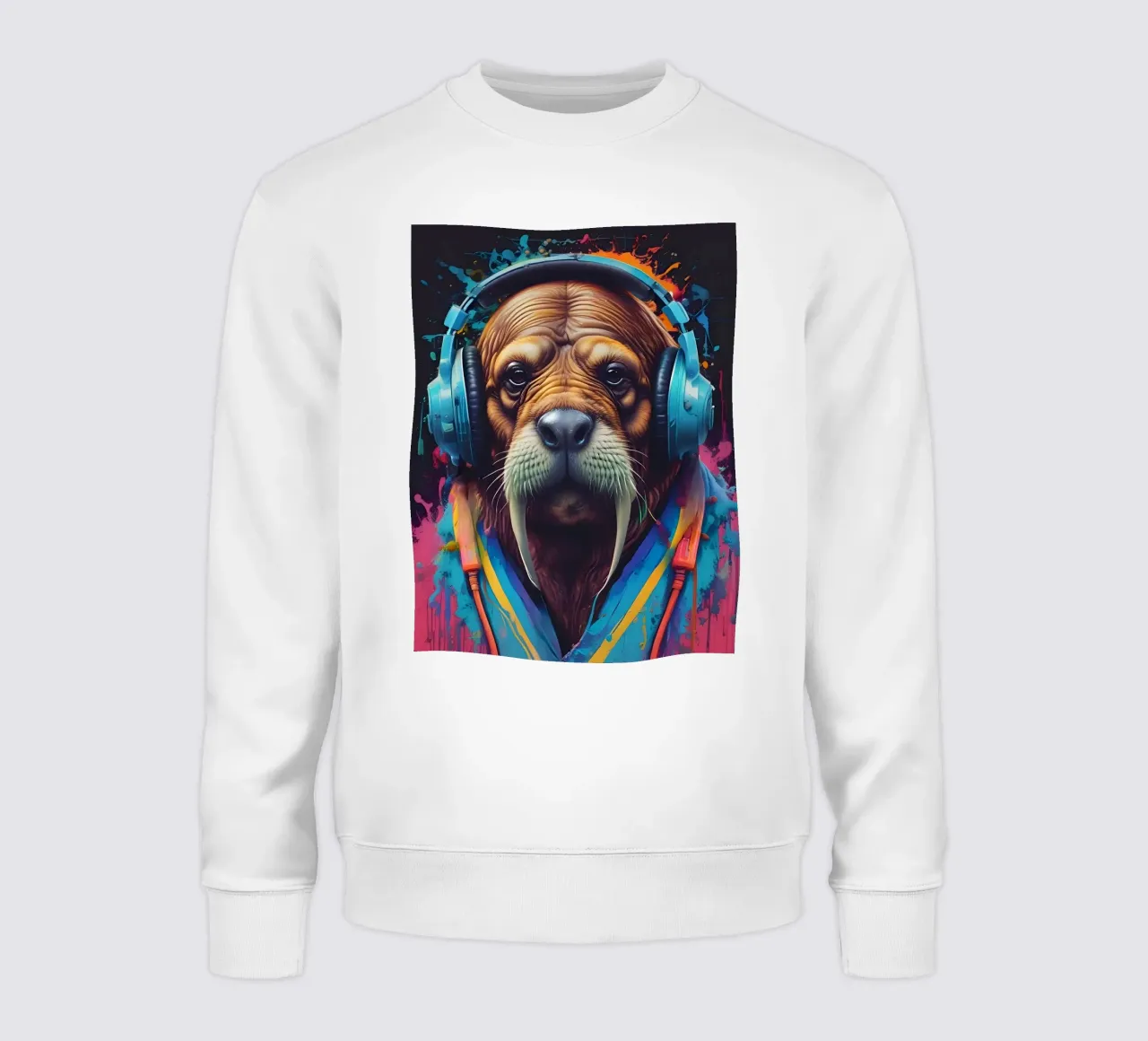 Tricheco in cuffia felpa da MakArena