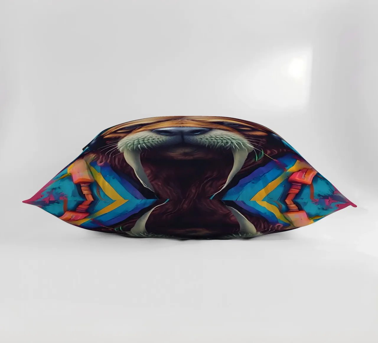 Tricheco in cuffia cuscino da MakArena