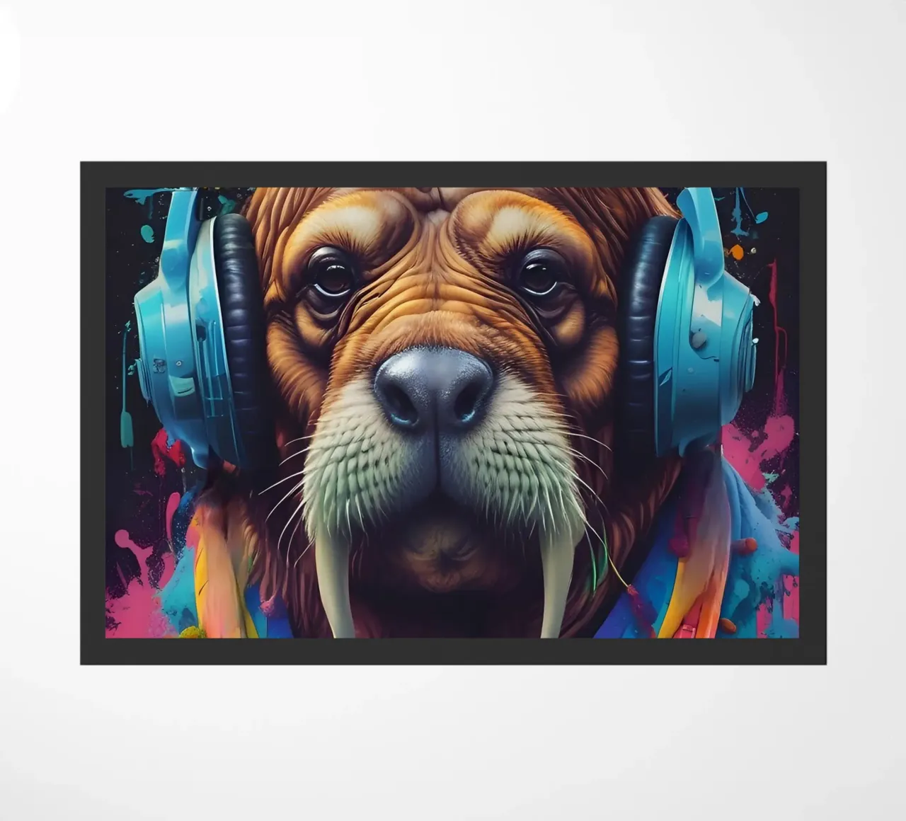 Tricheco in cuffia zerbino da MakArena