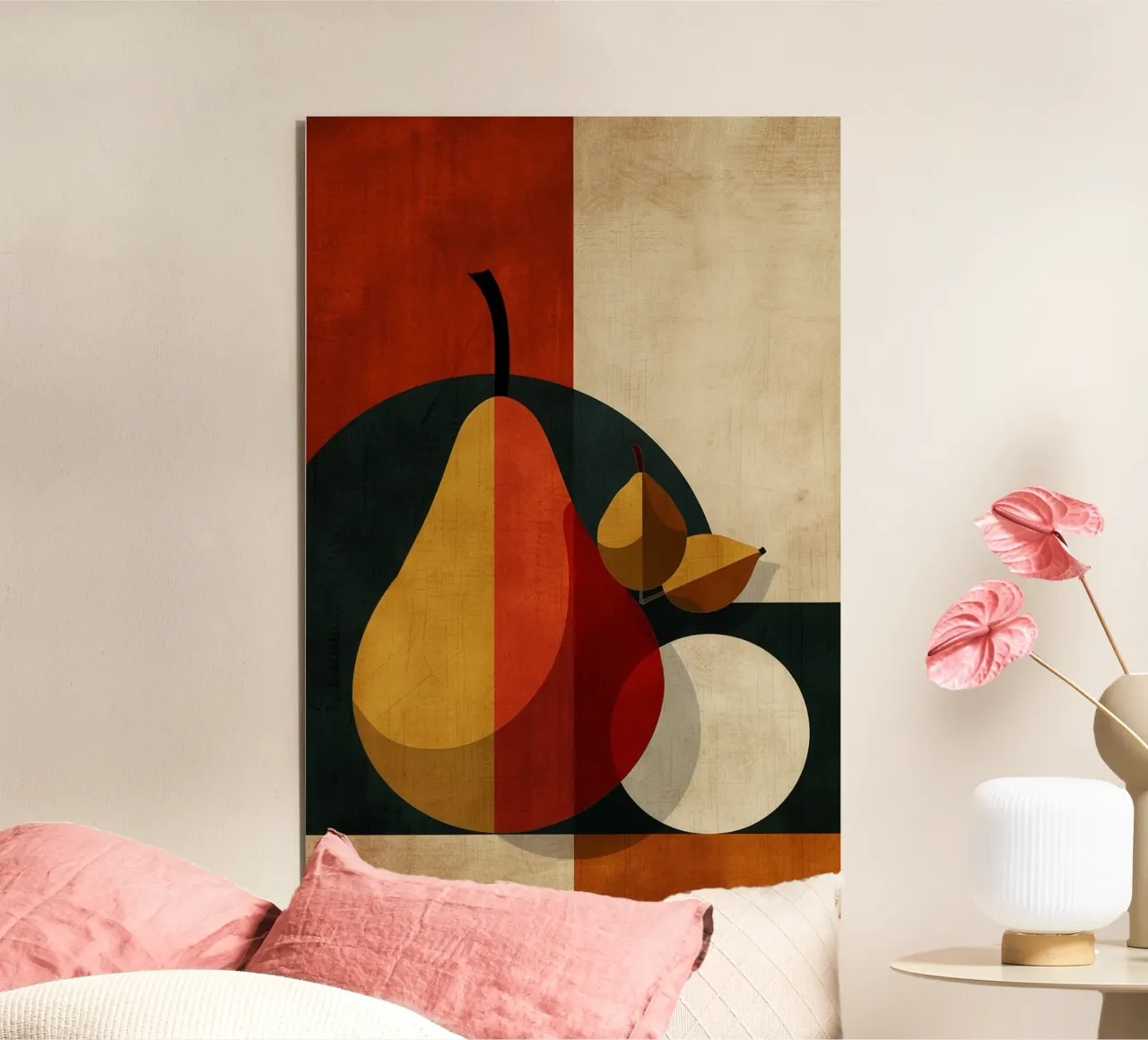 Harvest Geometry alluminio dibond da Mosaic Dialogue