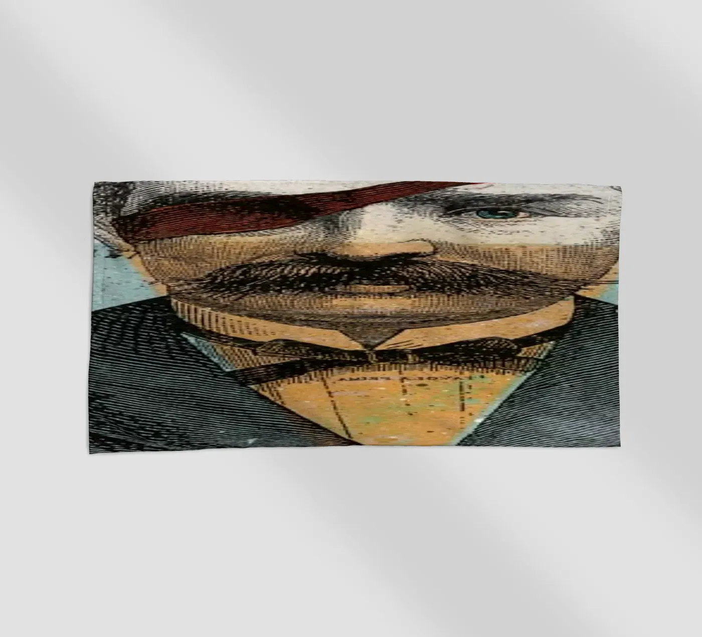 Colbalt beach towel by Tameo