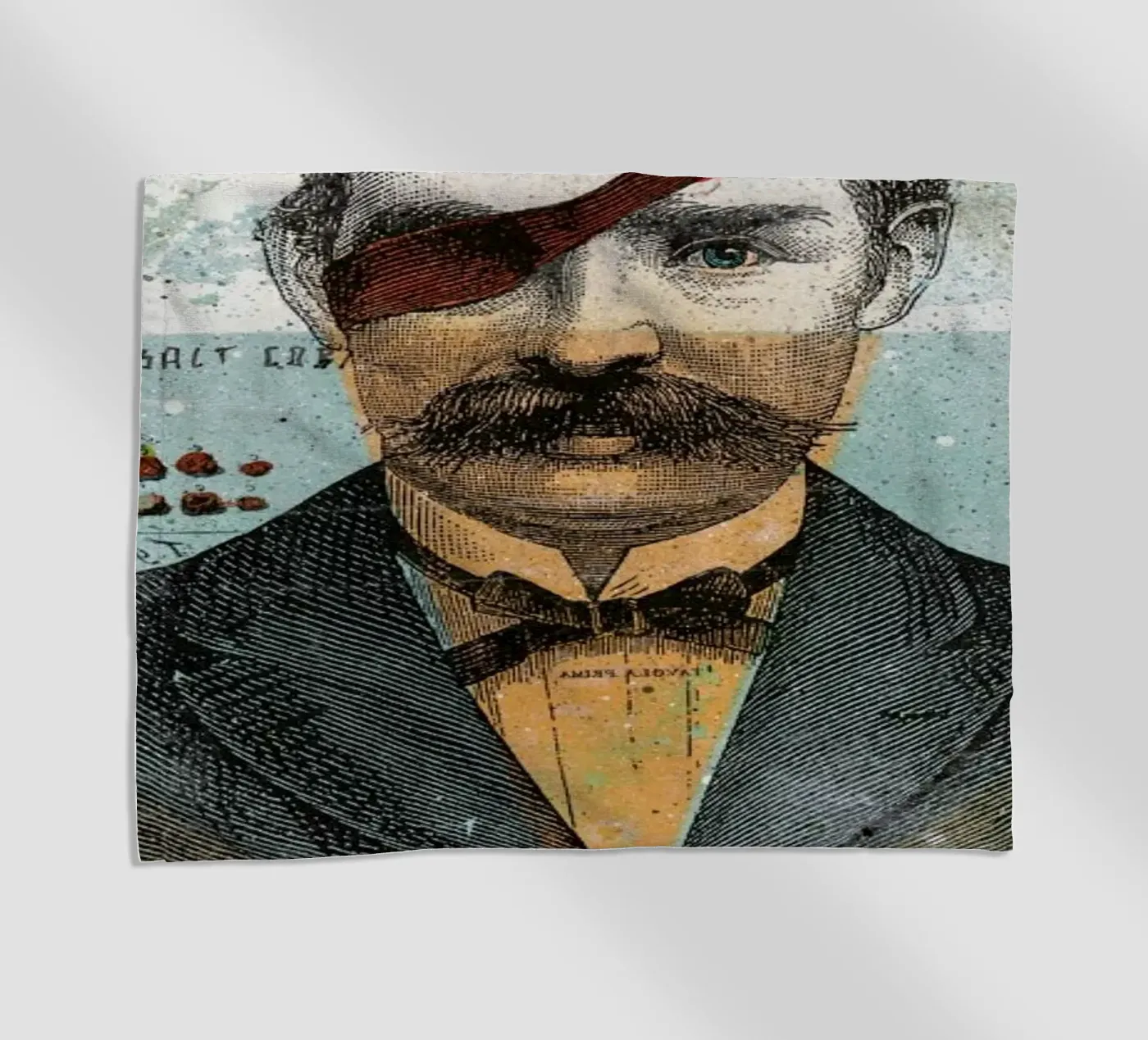 Colbalt beach towel by Tameo