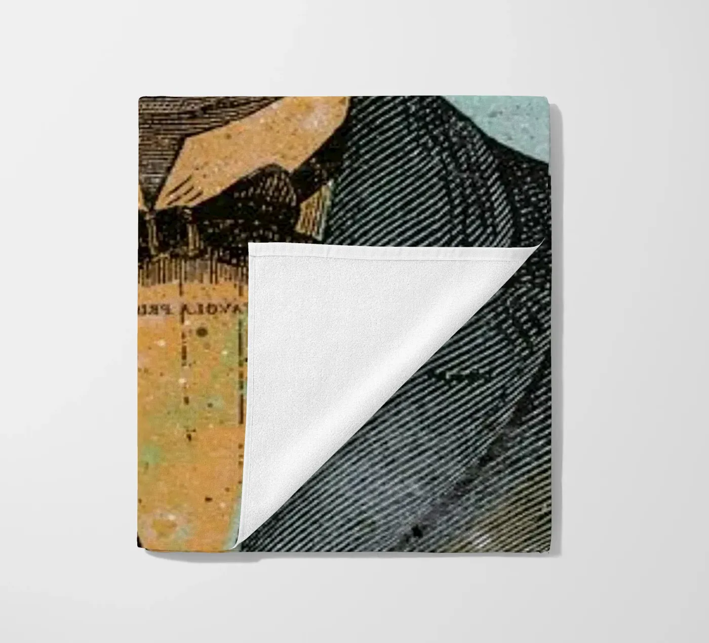 Colbalt beach towel by Tameo