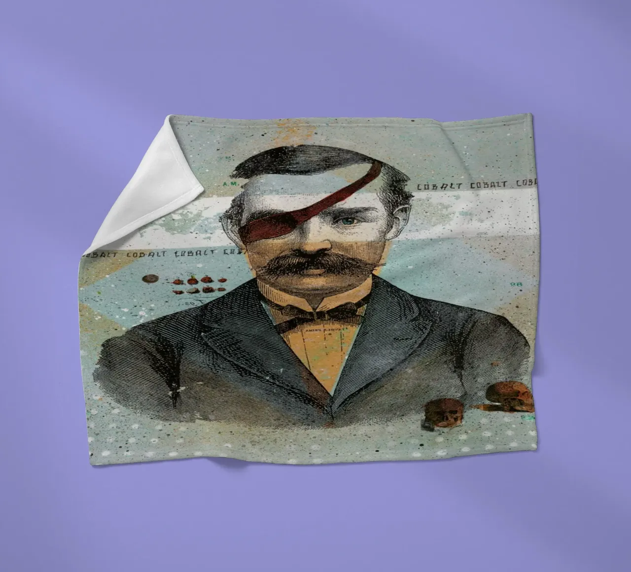 Colbalt Fleecedecke von Tameo