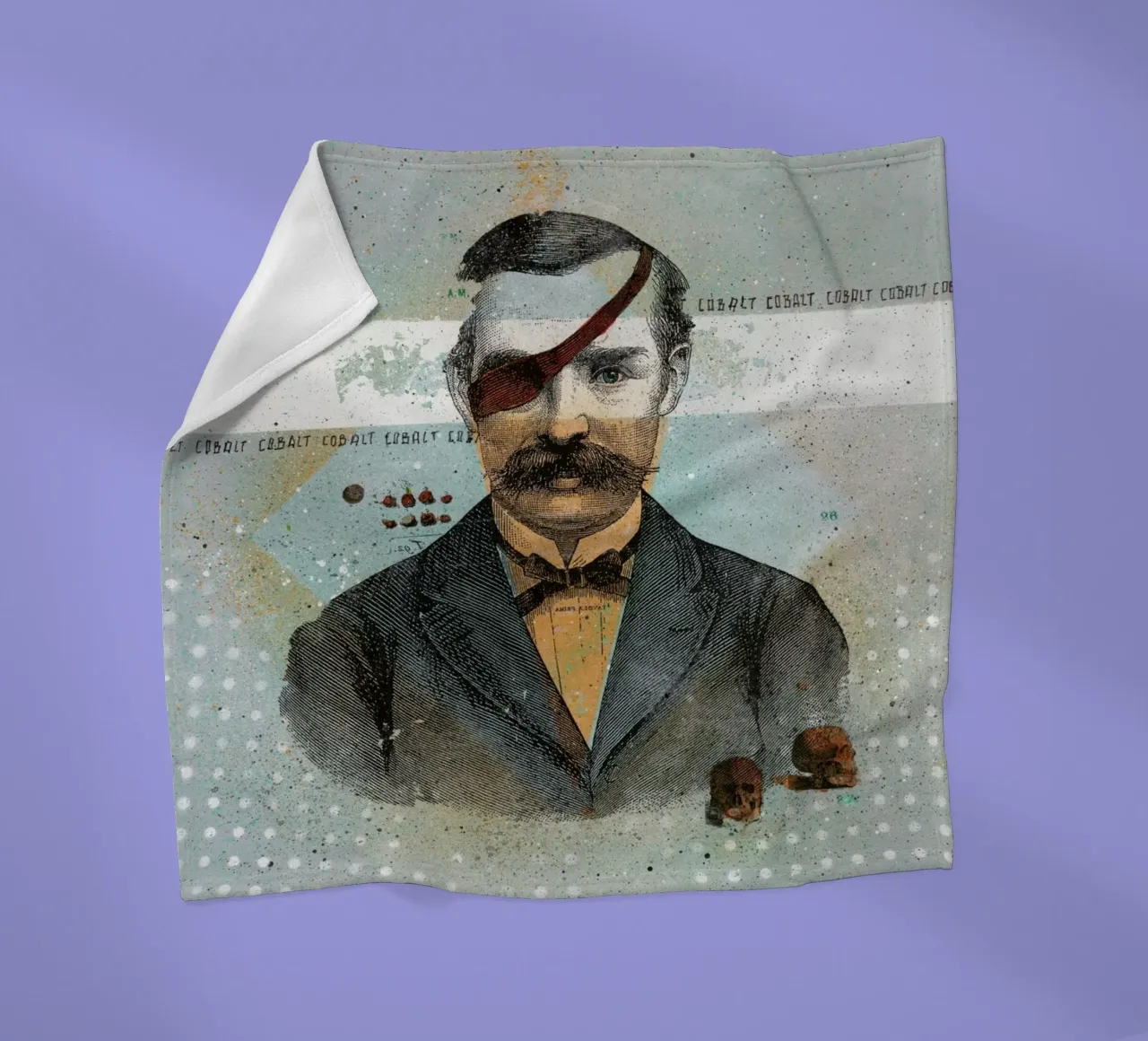 Colbalt Fleecedecke von Tameo