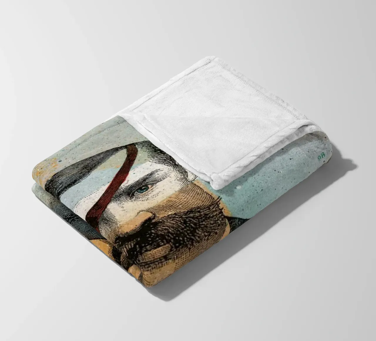 Colbalt Fleecedecke von Tameo