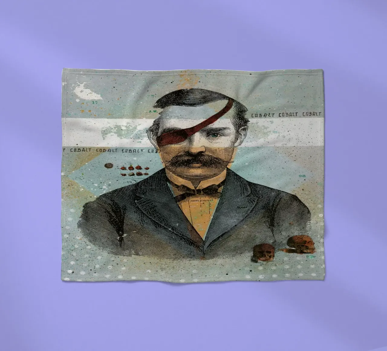 Colbalt Fleecedecke von Tameo