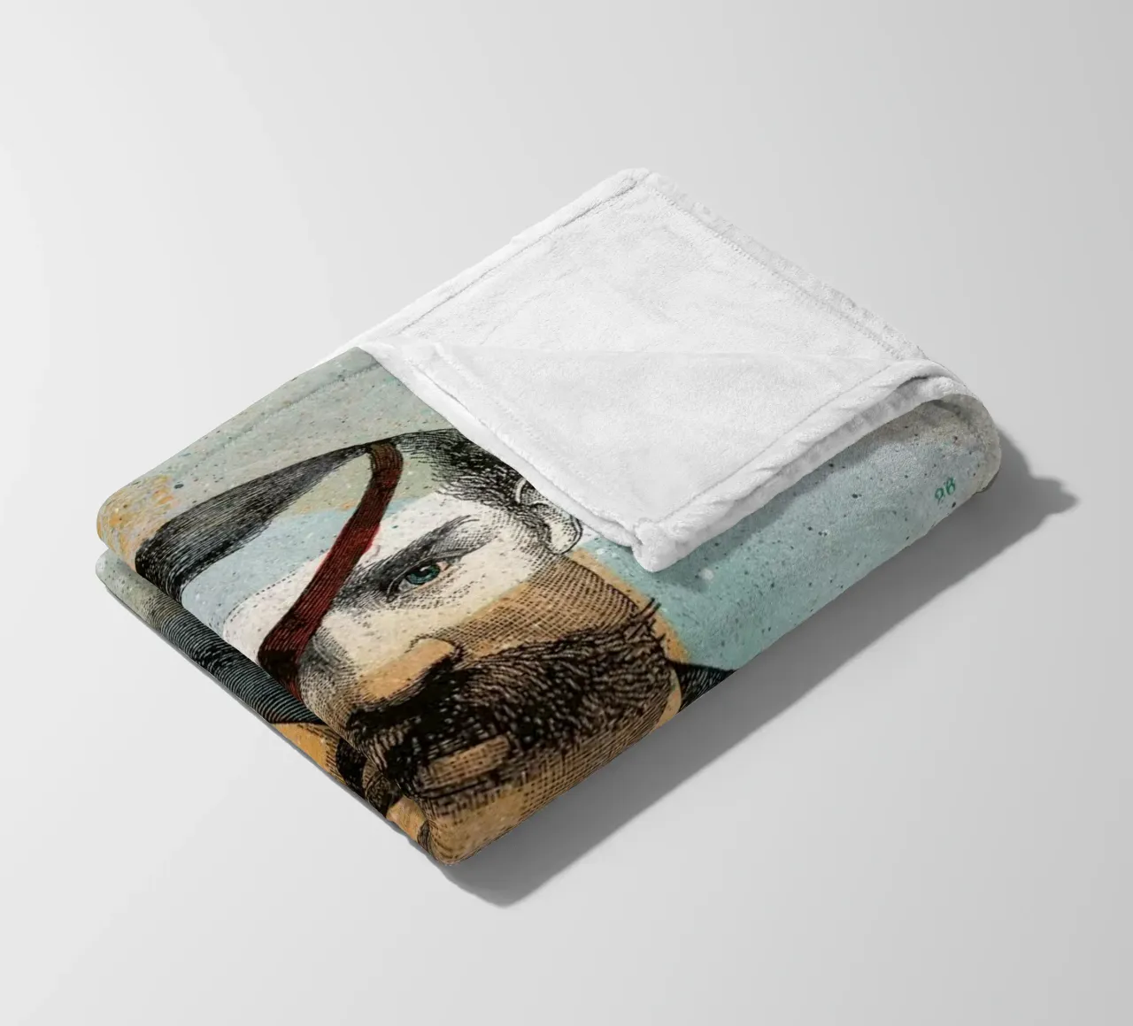 Colbalt coperta in pile da Tameo