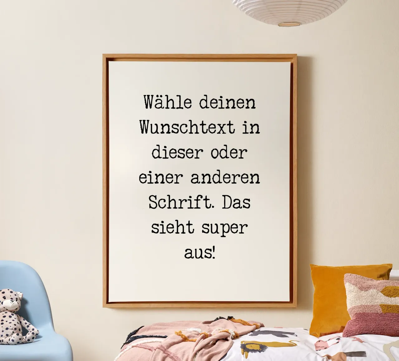 Your desired text, customisable, personalisable canvas by RB-Quotes