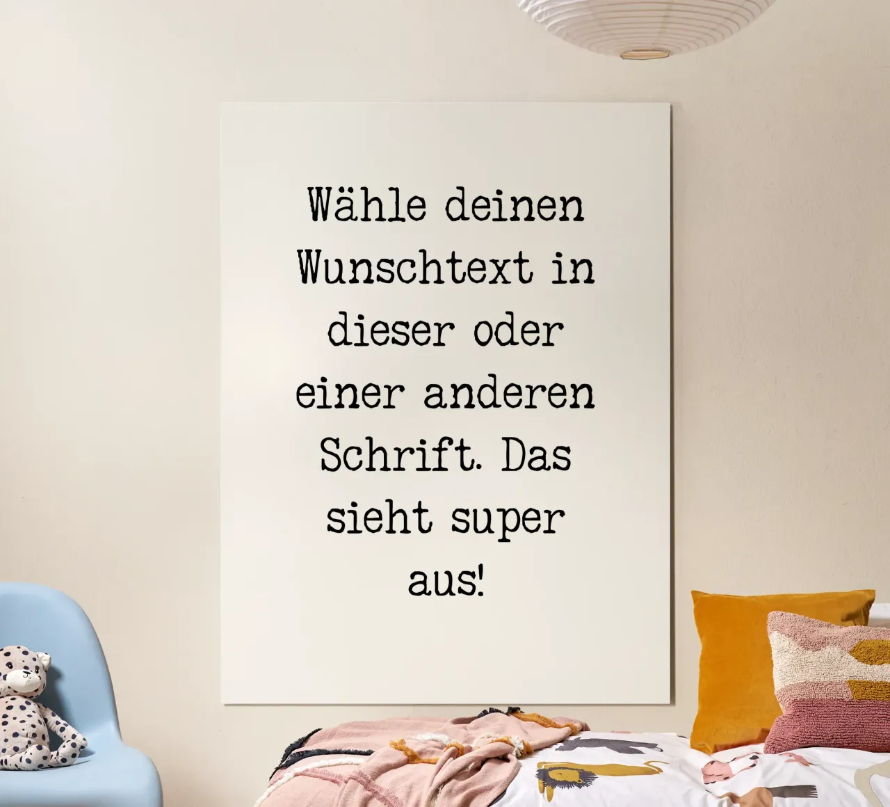 Your desired text, customisable, personalisable hahnemühle by RB-Quotes