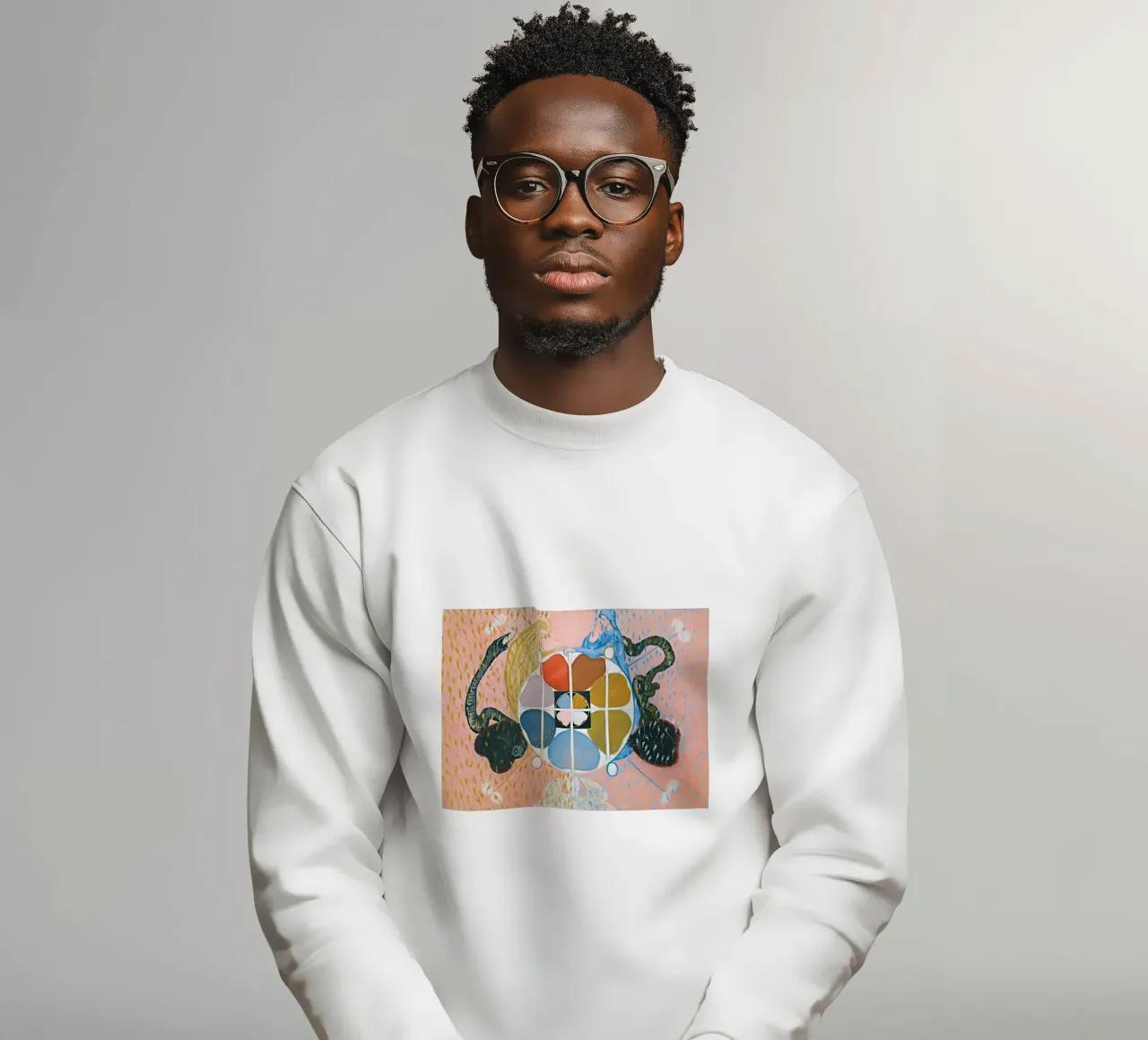 Hilma Af Klint - Evolución nº 12 Grupo VI sudadera de William Store