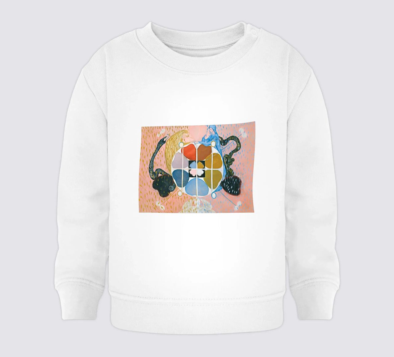 Hilma Af Klint - Evoluzione n. 12 Gruppo VI felpa neonato da William Store