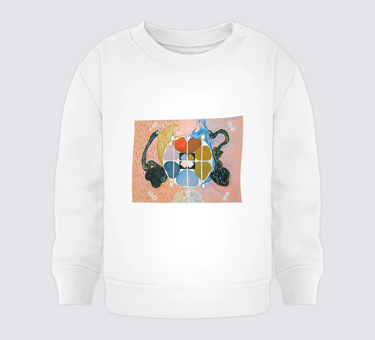 Hilma Af Klint - Evolución nº 12 Grupo VI sudadera de bebé de William Store