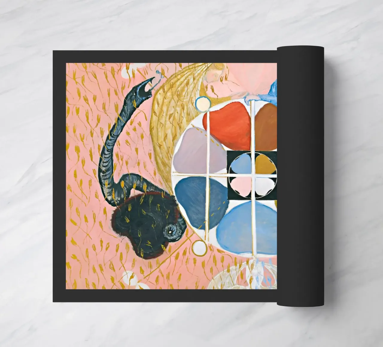 Hilma Af Klint - Evoluzione n. 12 Gruppo VI zerbino da William Store
