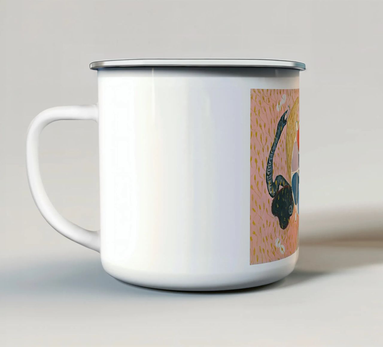Hilma Af Klint - Evoluzione n. 12 Gruppo VI tazza in smalto da William Store
