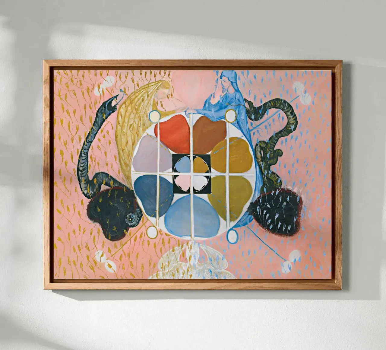 Hilma Af Klint - Evolution n° 12 Groupe VI panneau forex de William Store