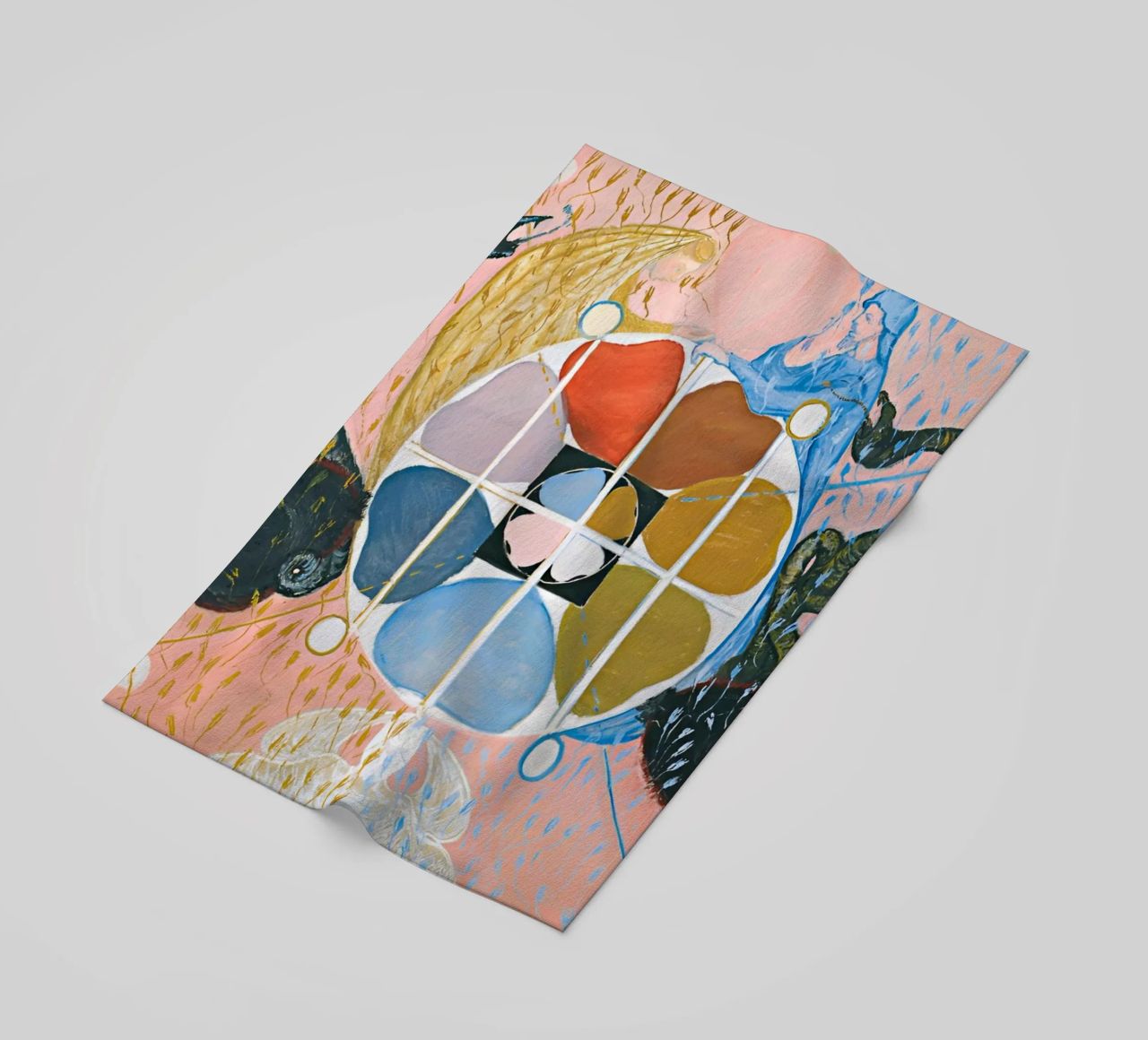 Hilma Af Klint - Evoluzione n. 12 Gruppo VI telo mare da William Store