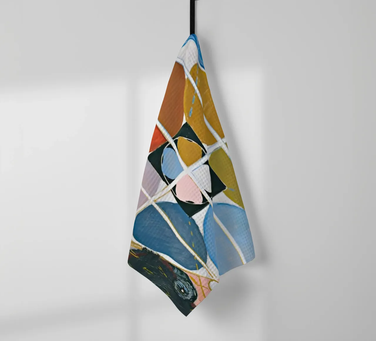 Hilma Af Klint - Evolution n° 12 Groupe VI torchon de William Store