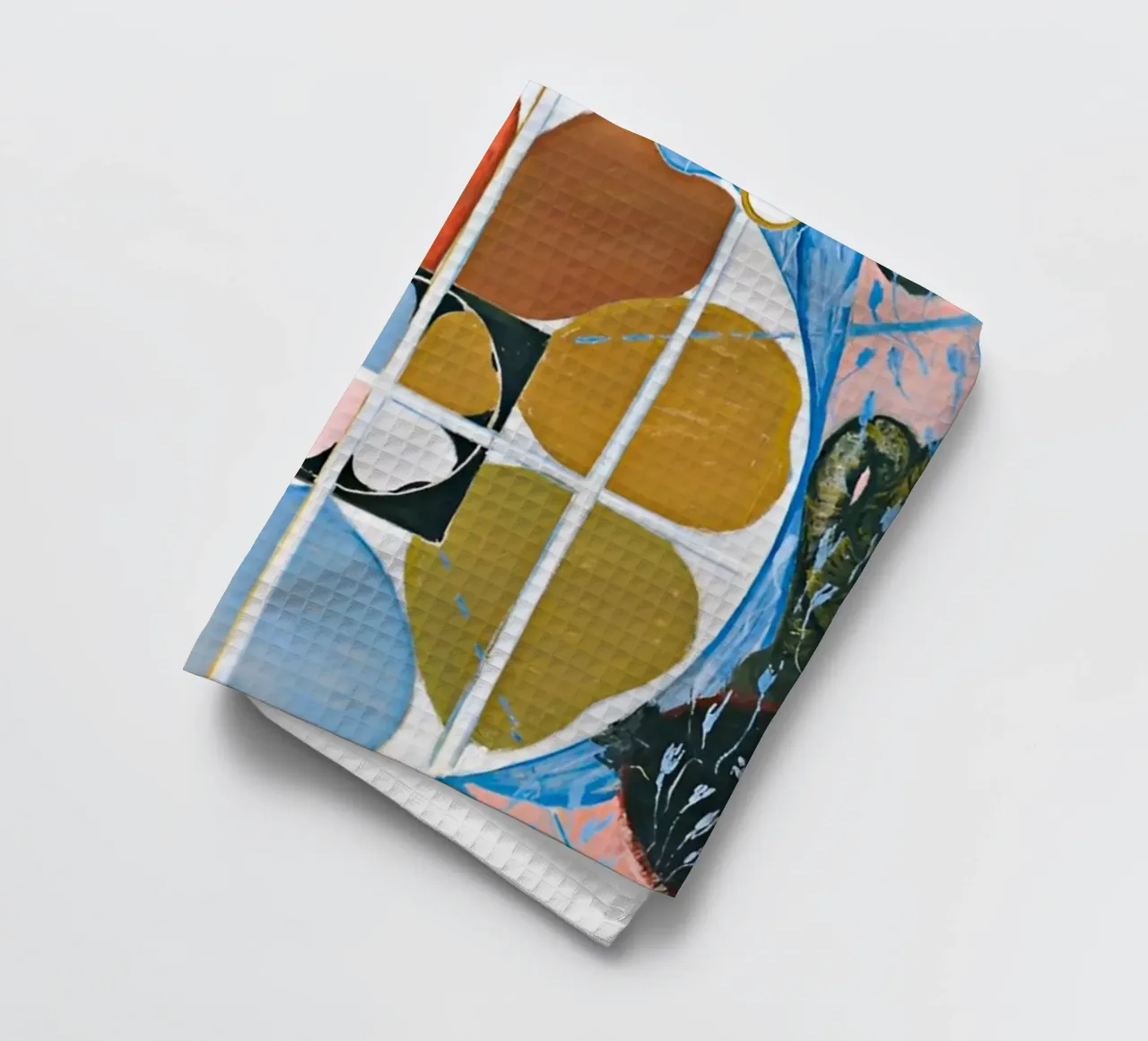 Hilma Af Klint - Evolution n° 12 Groupe VI torchon de William Store