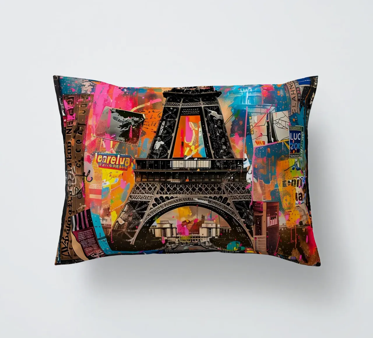 Impressioni di Parigi cuscino da M-Ulrich-Digital Art