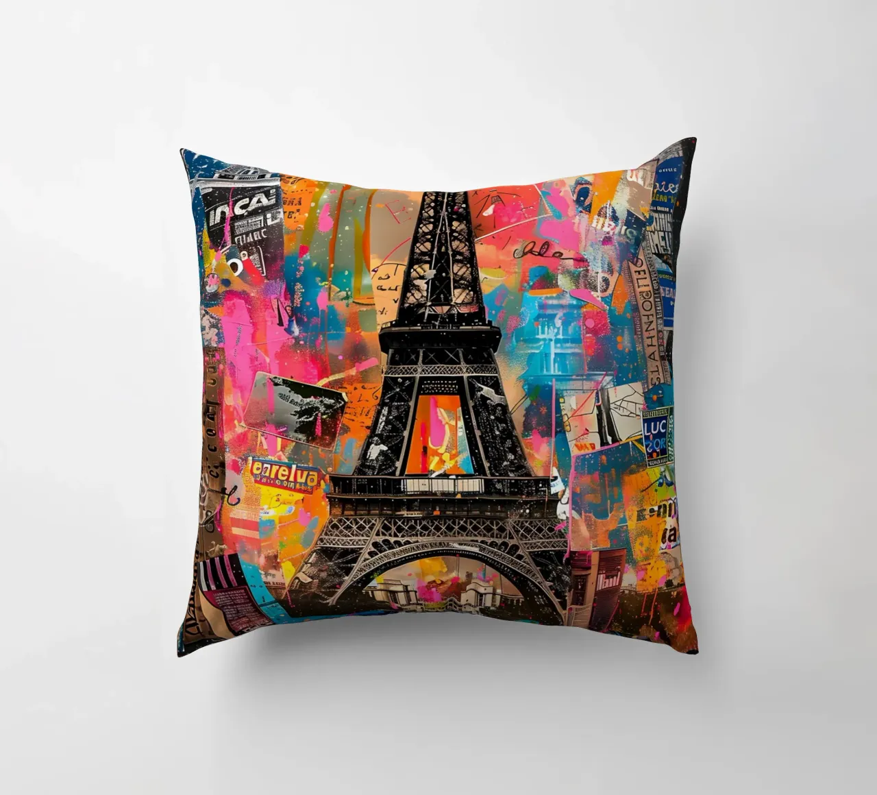 Impressioni di Parigi cuscino da M-Ulrich-Digital Art