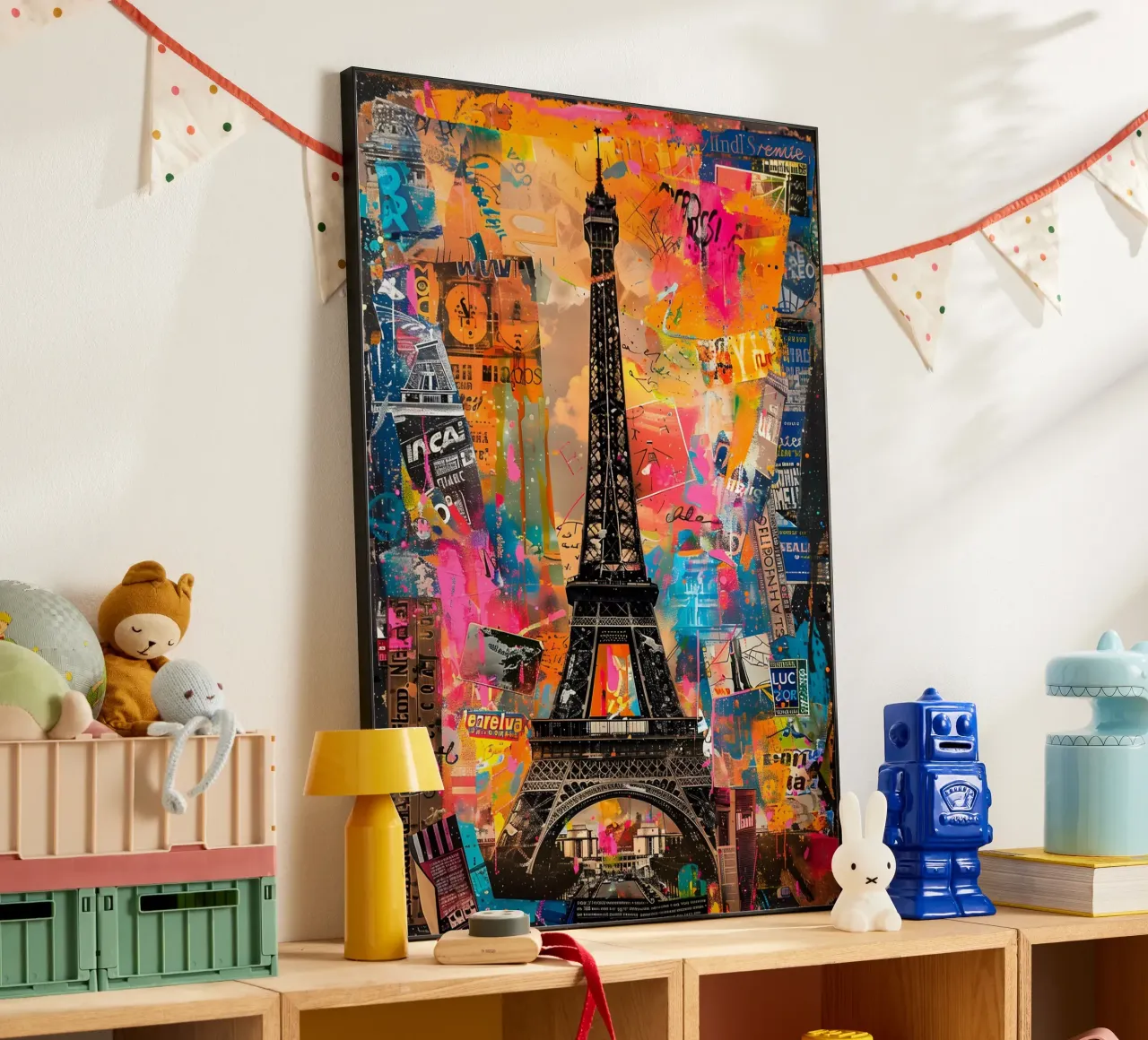 Impressioni di Parigi alluminio dibond da M-Ulrich-Digital Art