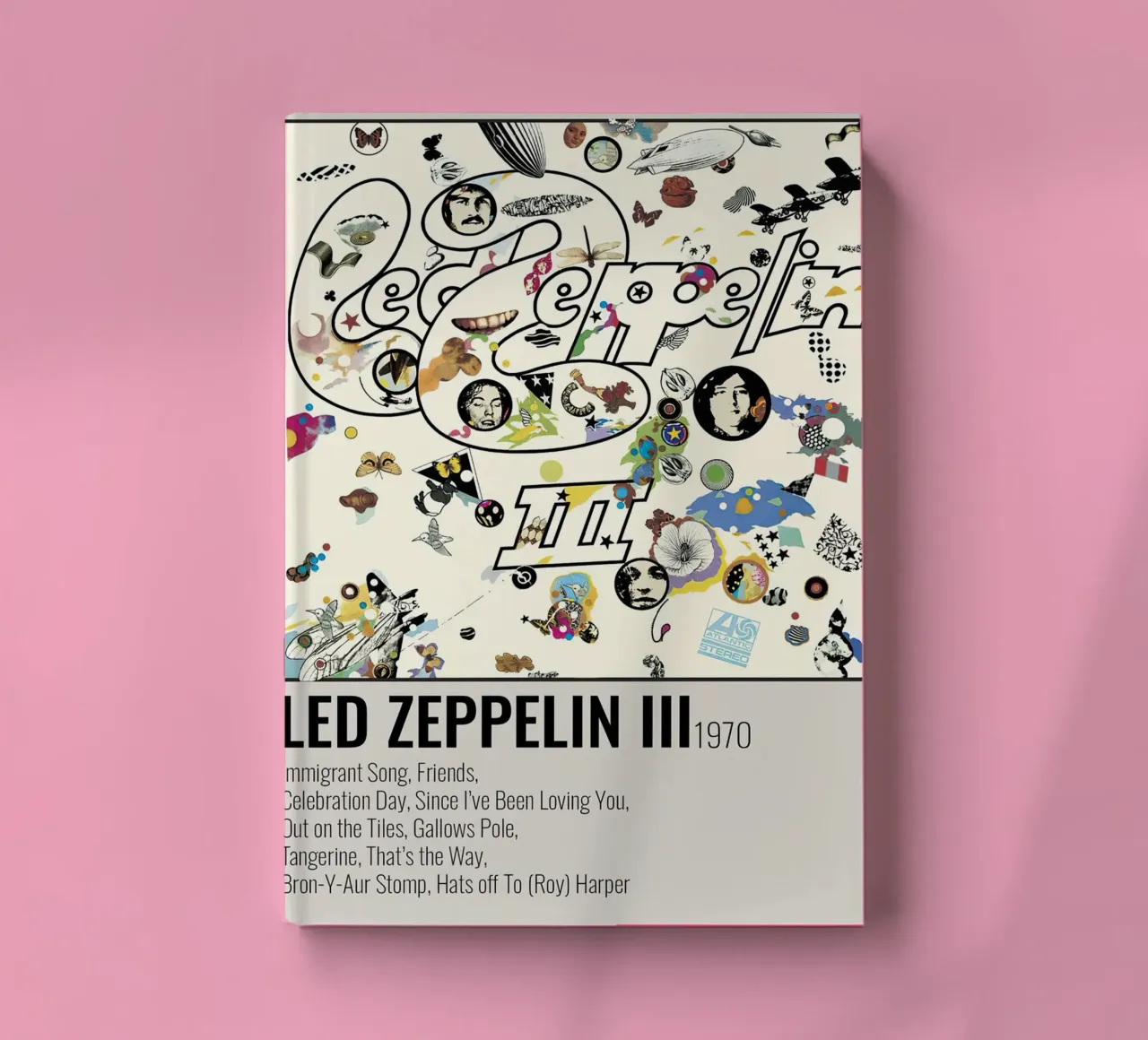 Led Zeppelin III notebook by Raptor Metafora