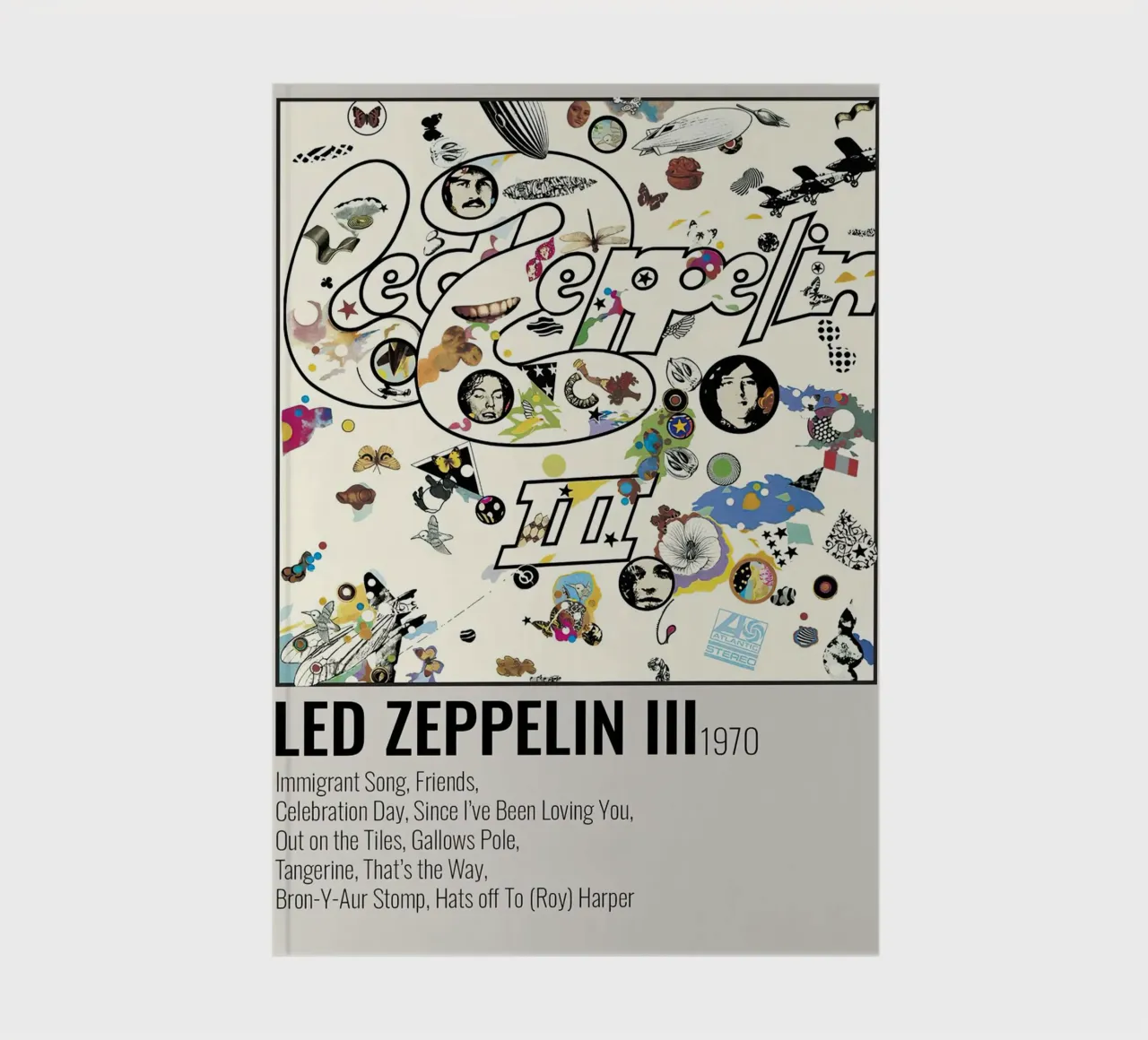 Led Zeppelin III notebook by Raptor Metafora