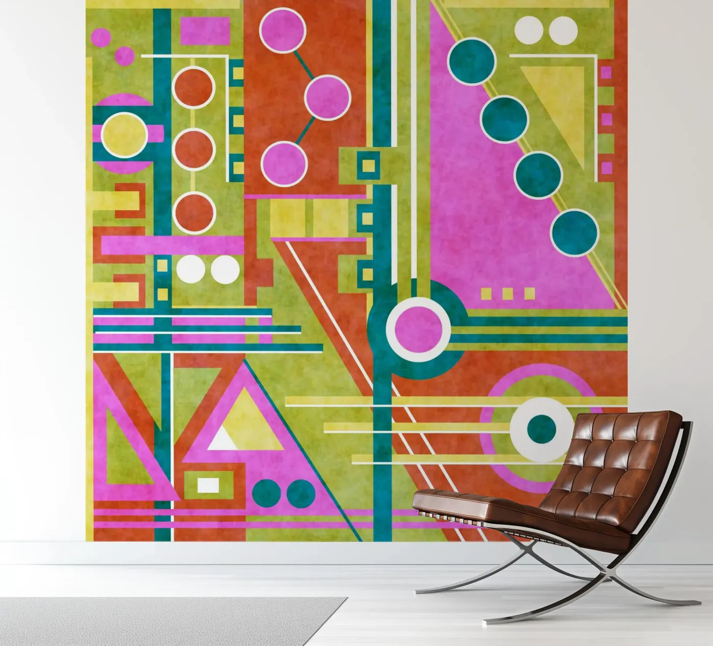 Instruct fotobehang van shellybremmer