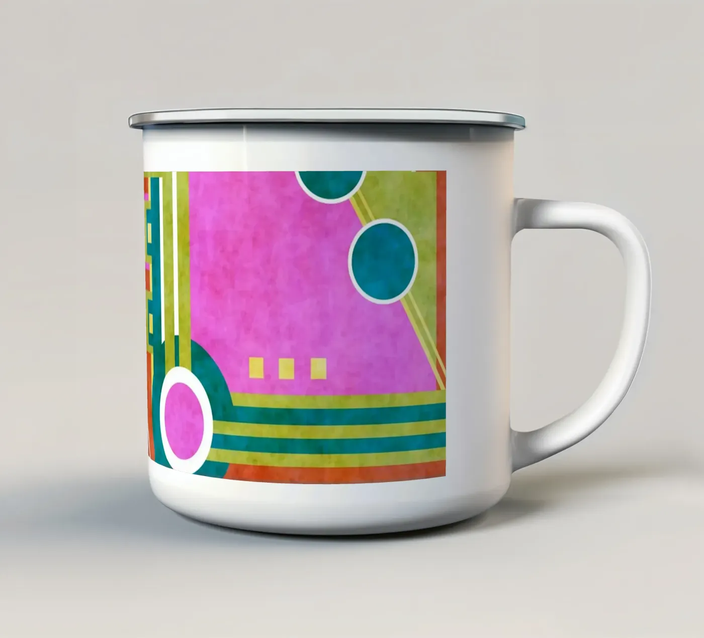 Instruct enamel mug by shellybremmer