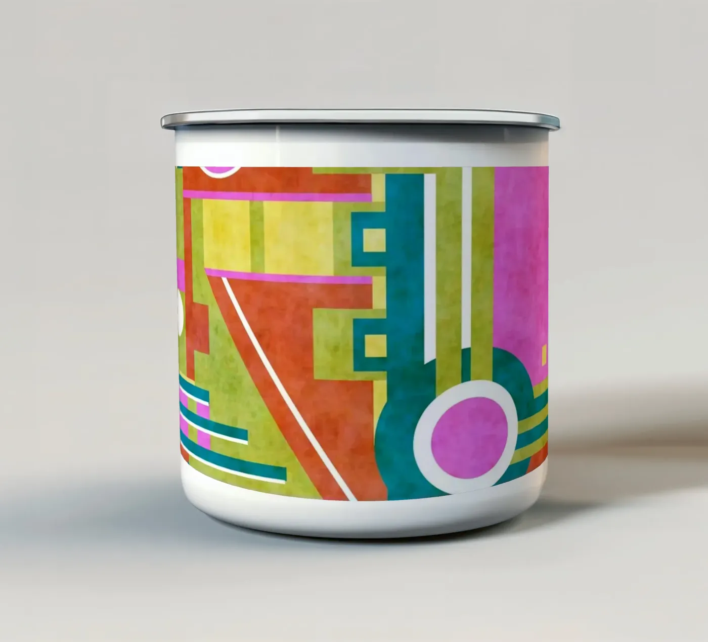 Instruct enamel mug by shellybremmer