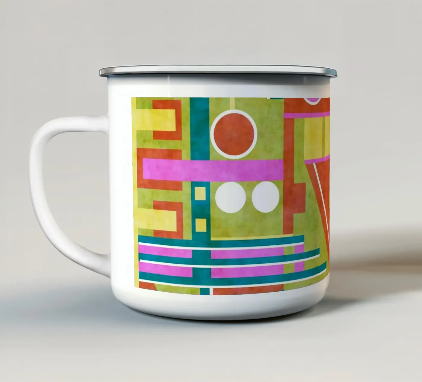 Instruct enamel mug by shellybremmer