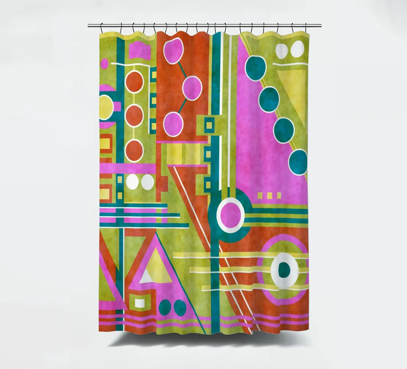 Instruct douchegordijn van shellybremmer