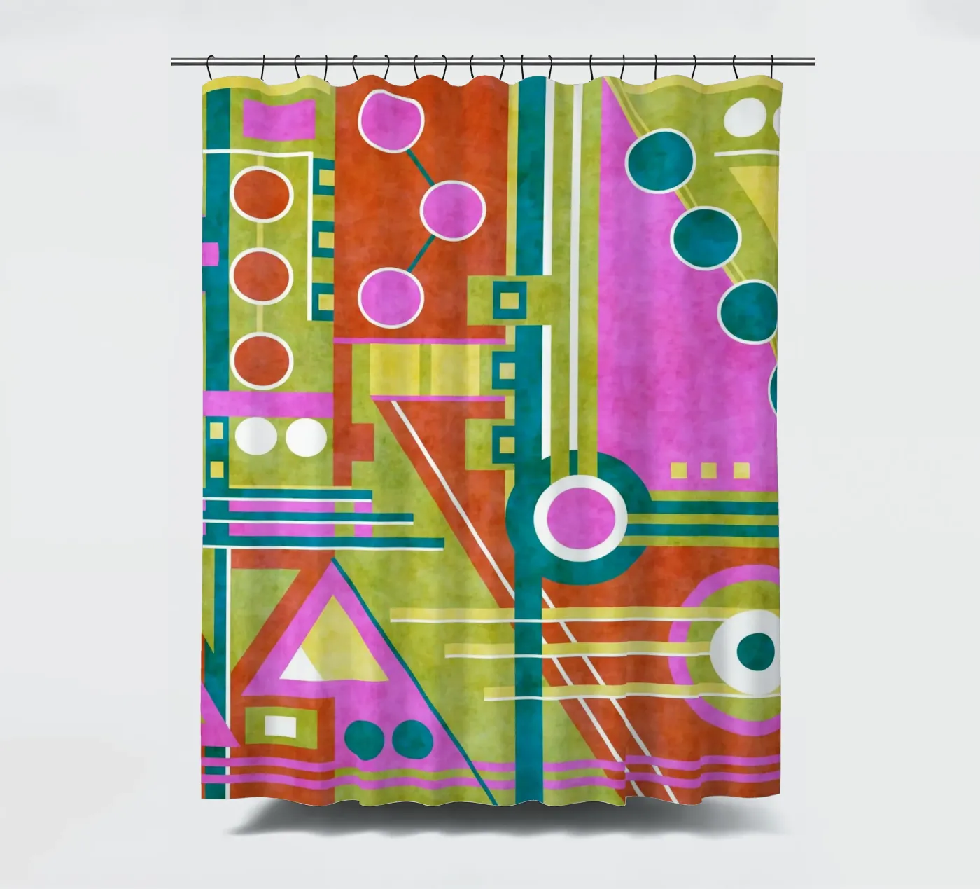 Instruct douchegordijn van shellybremmer