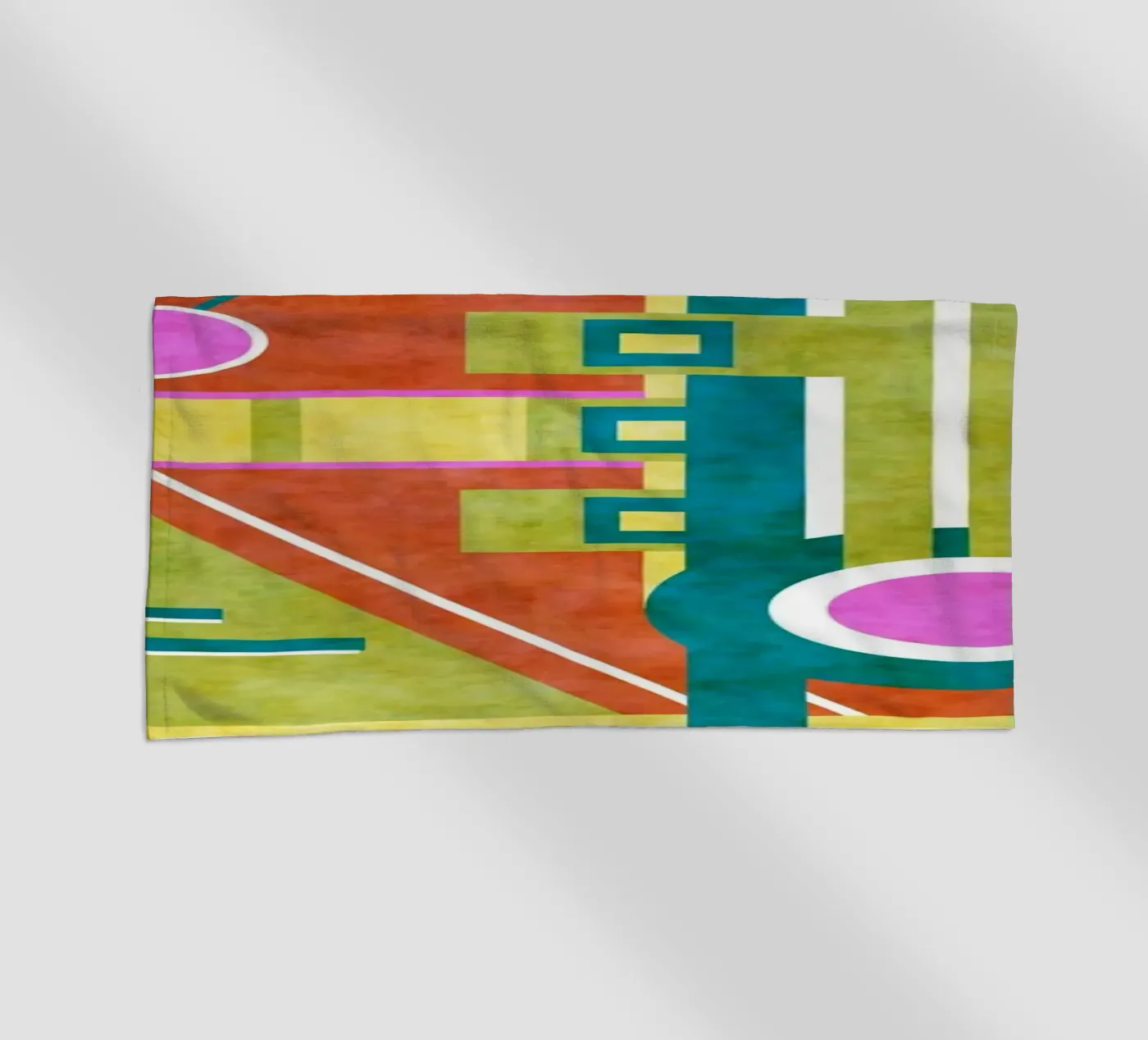 Instruct beach towel by shellybremmer