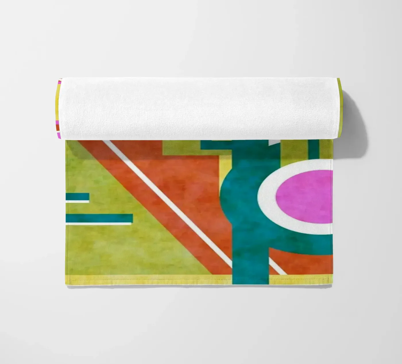 Instruct beach towel by shellybremmer