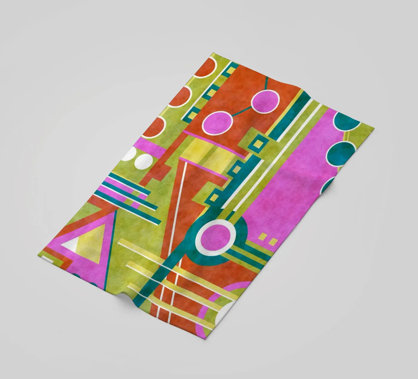 Instruct beach towel by shellybremmer