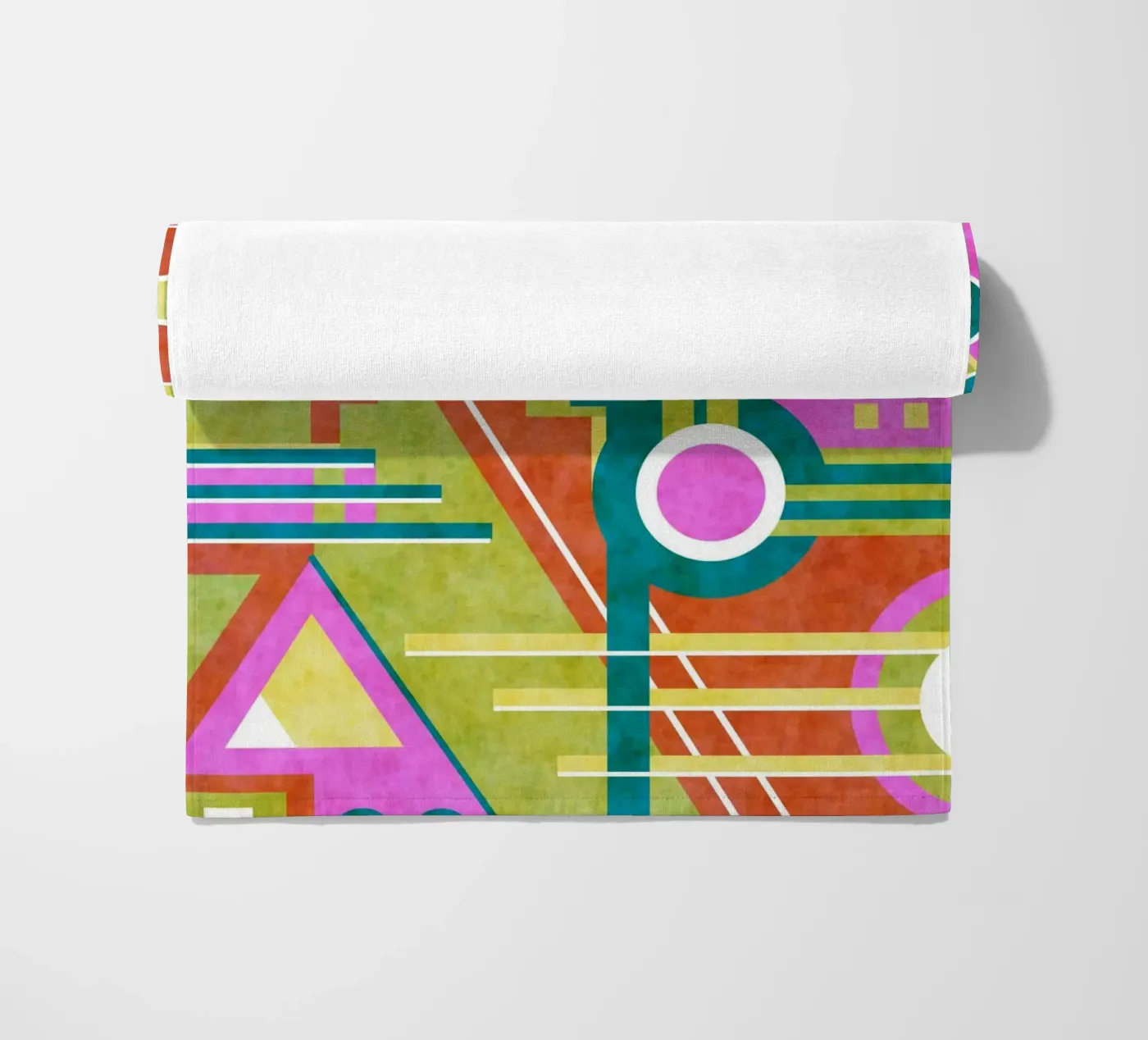Instruct beach towel by shellybremmer