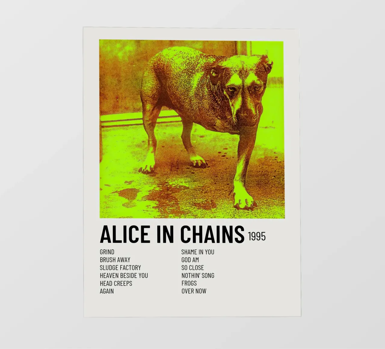 Alice In Chains telo in pvc da Raptor Metafora