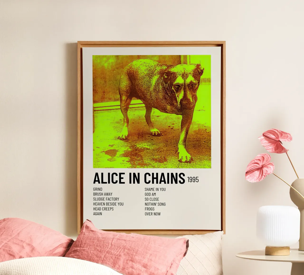 Alice In Chains tela da Raptor Metafora