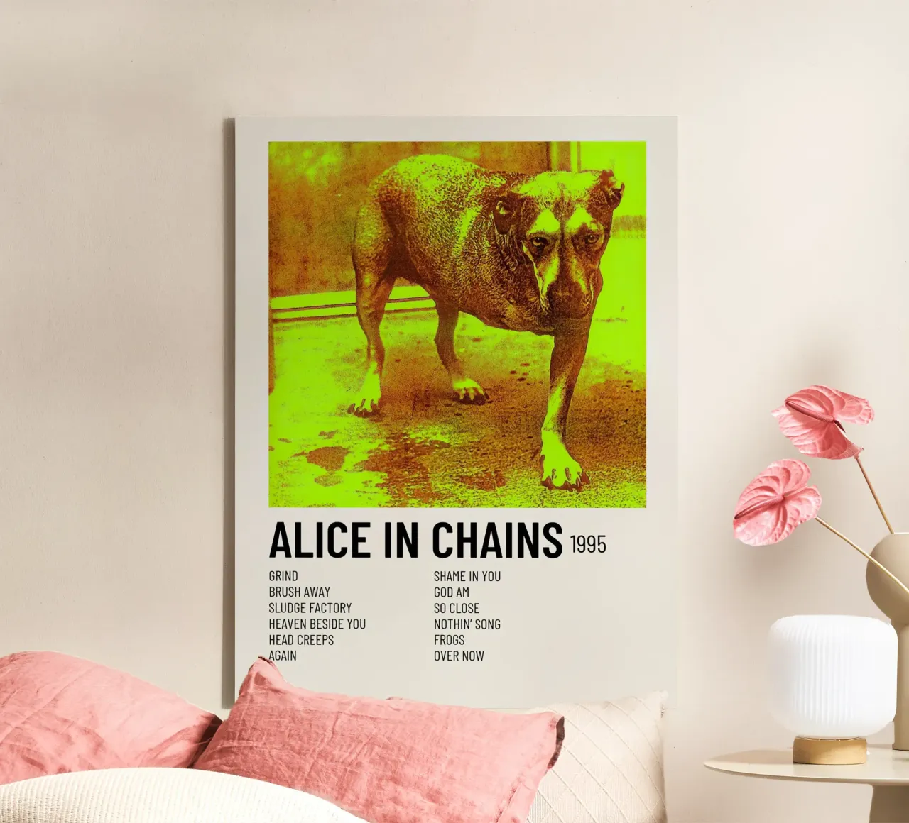 Alice In Chains tela da Raptor Metafora