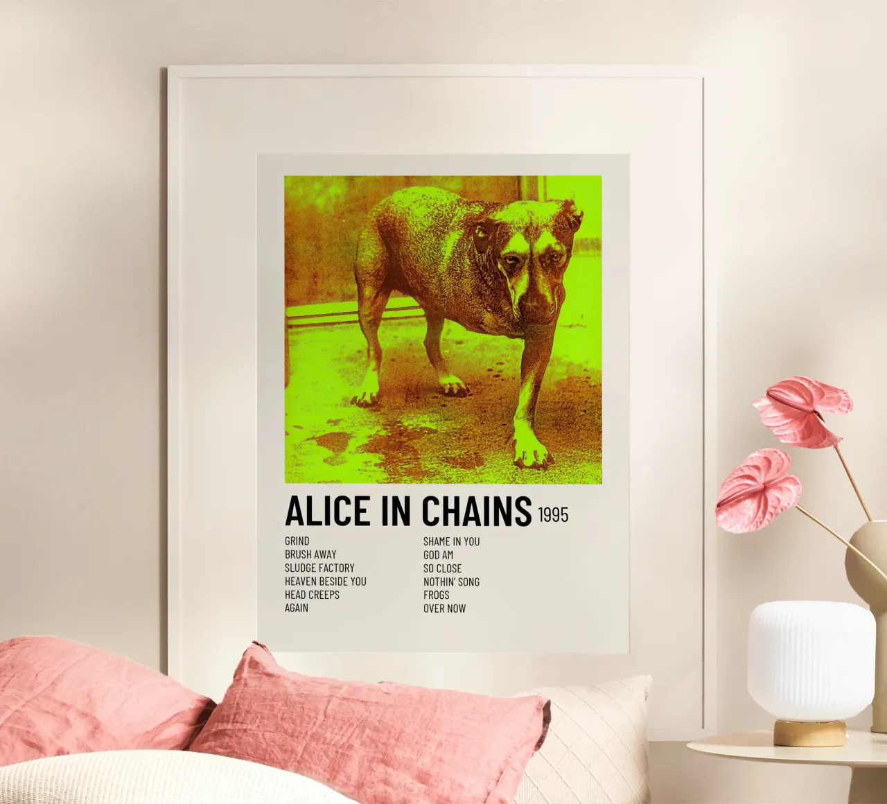 Alice In Chains carta hahnemühle da Raptor Metafora
