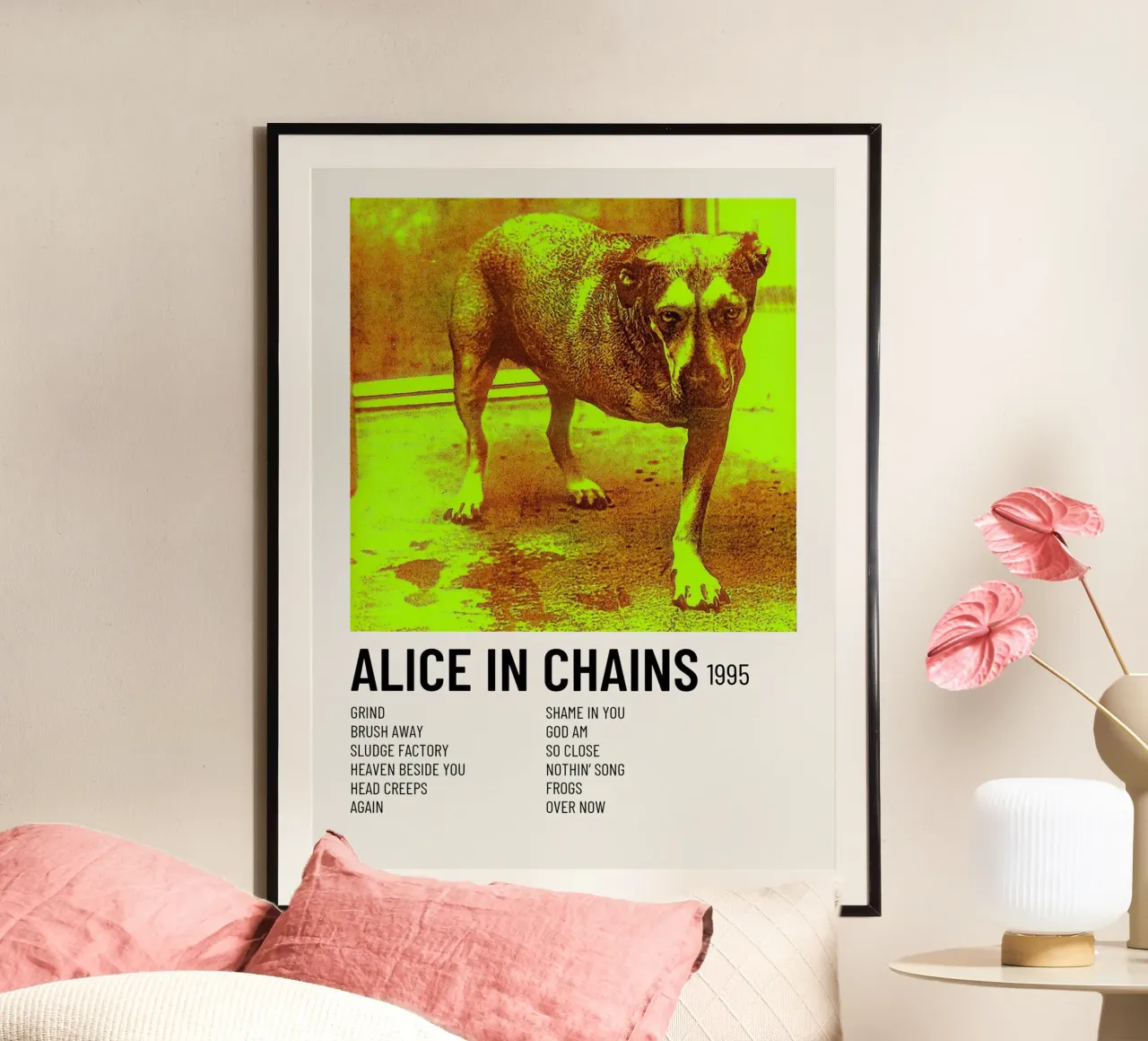 Alice In Chains carta hahnemühle da Raptor Metafora