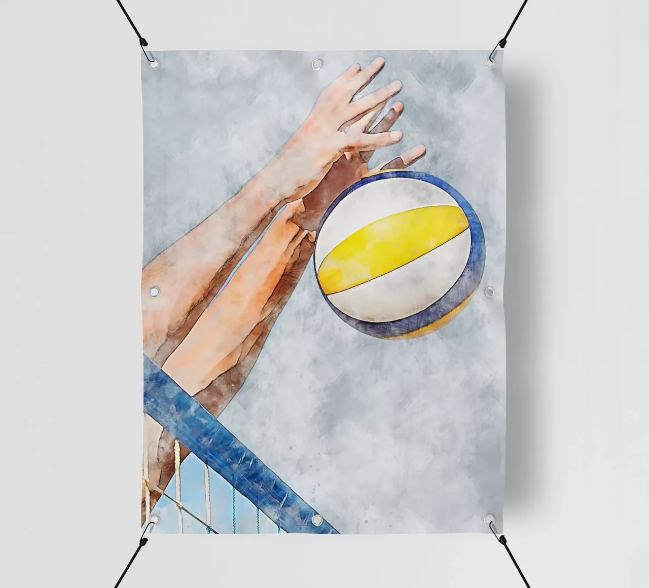 Pallavolo 2 telo in pvc da Mateo