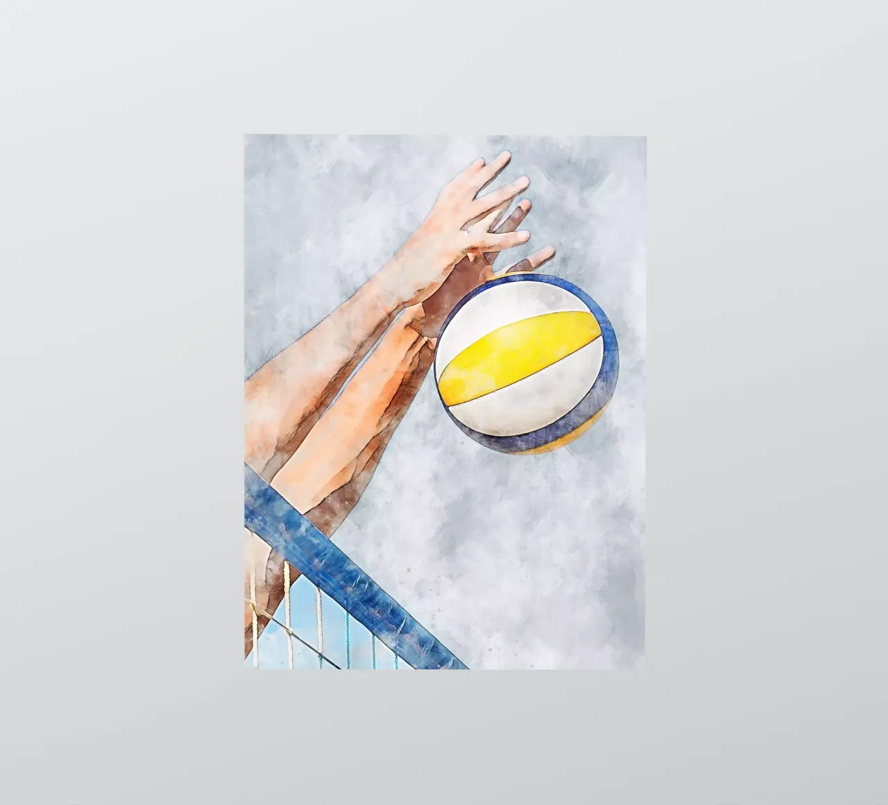 Pallavolo 2 adesivo da Mateo
