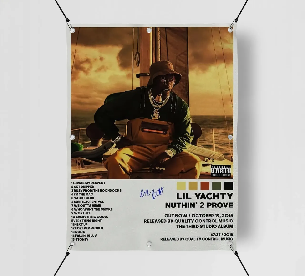 Lil Yachty Nuthin 2 Prove telo in pvc da Raptor Metafora